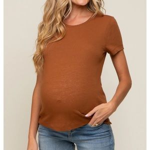 Short Sleeve Maternity Top